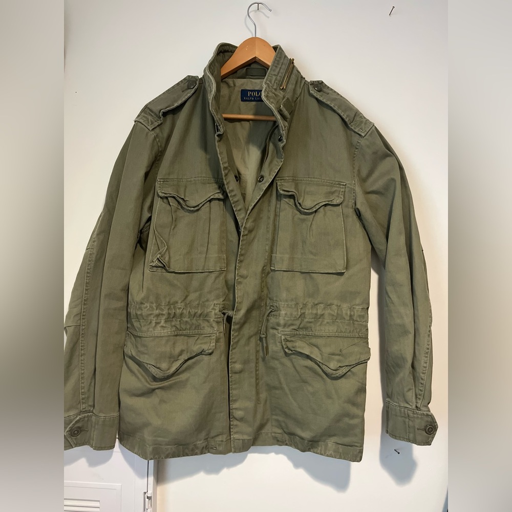 Polo Ralph Lauren Men’s nylon utility jacket. Size M